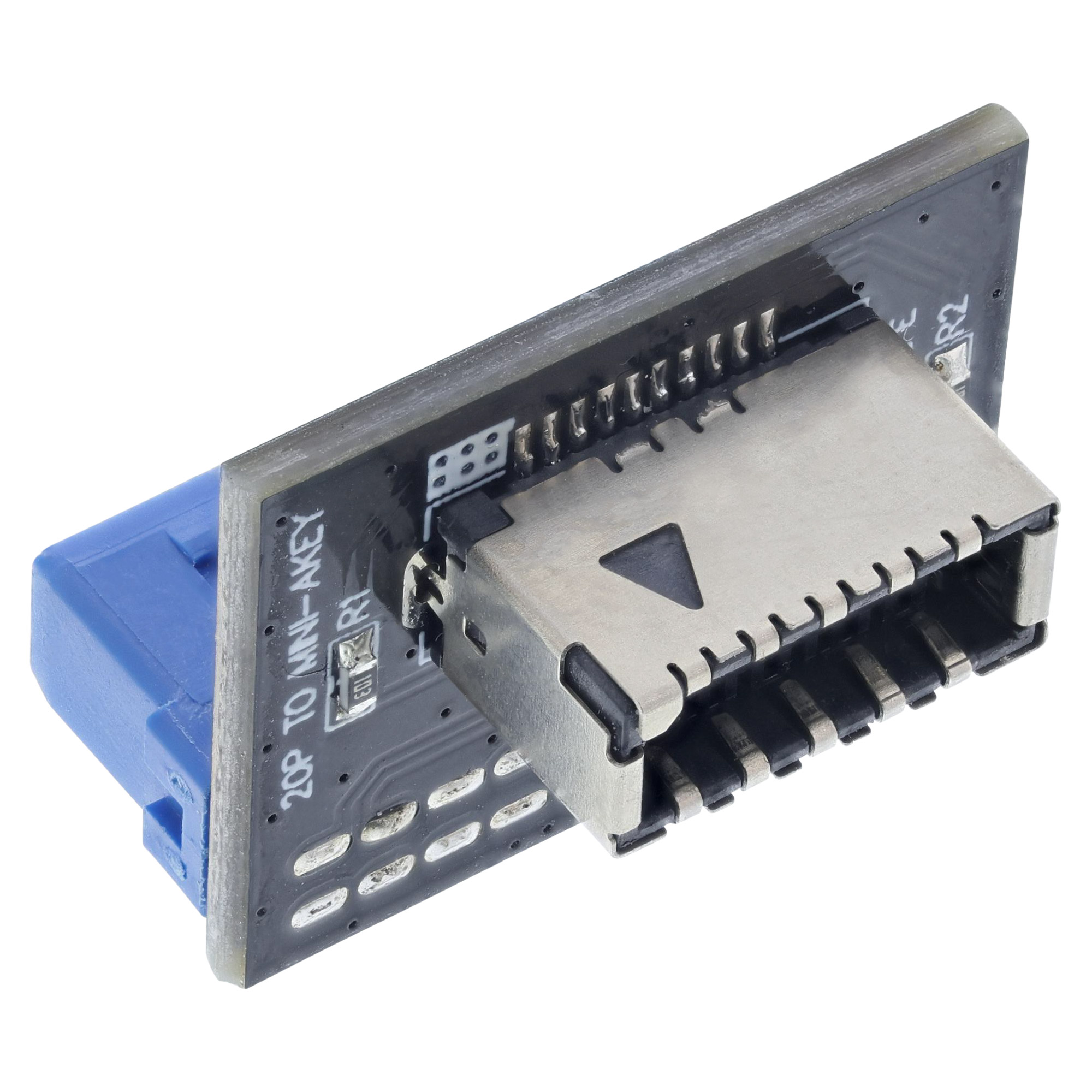 Inline® USB 3.0 zu USB 3.1 Frontpanel Key-A Adapter gerade intern Inline® USB 3.0 zu USB 3.1 Frontpanel Key-A Adapter gerade intern