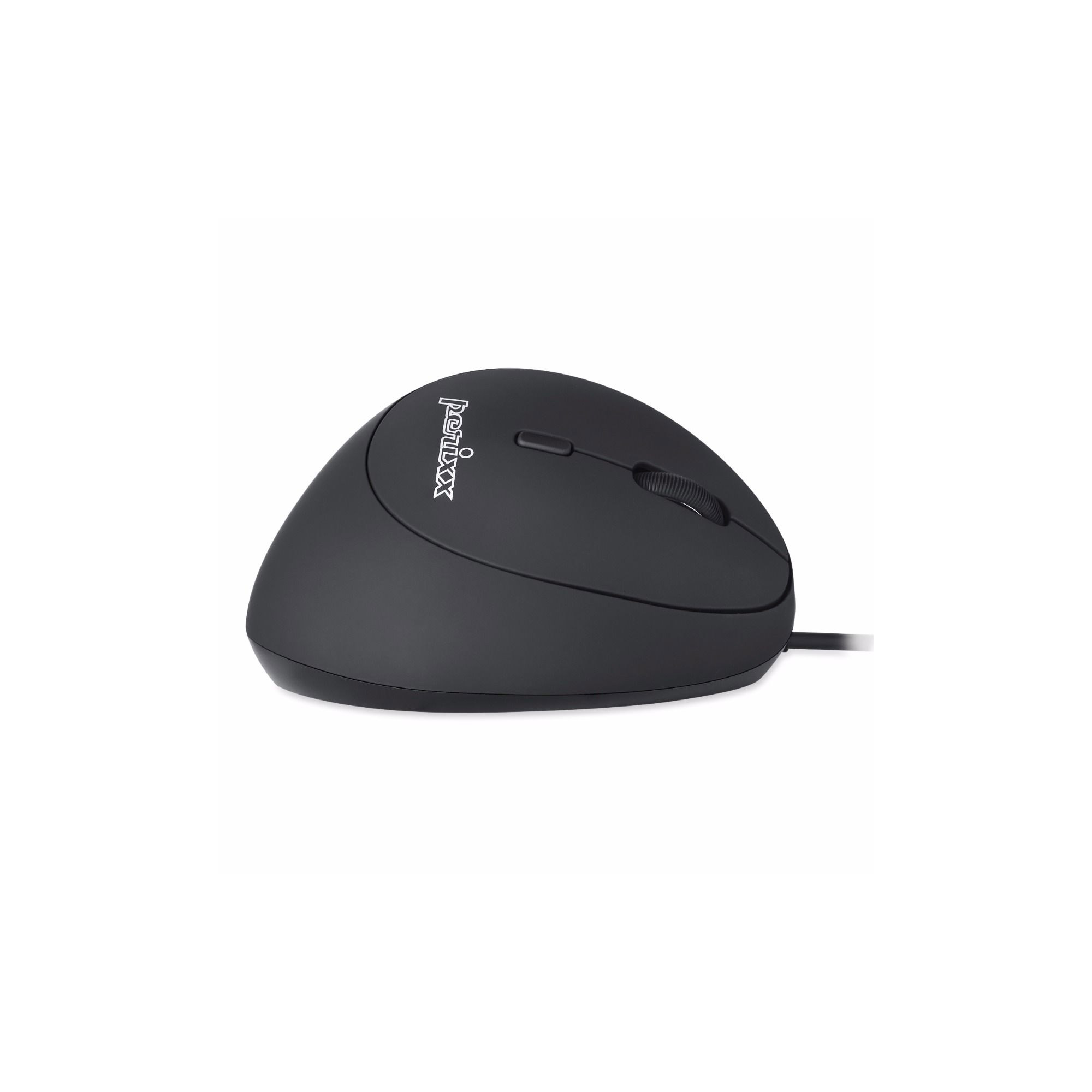 Perixx PERIMICE-519, kleine ergonomische Rechtshänder-Maus, USB-Kabel, schwarz Perixx PERIMICE-519, kleine ergonomische Rechtshänder-Maus, USB-Kabel, schwarz