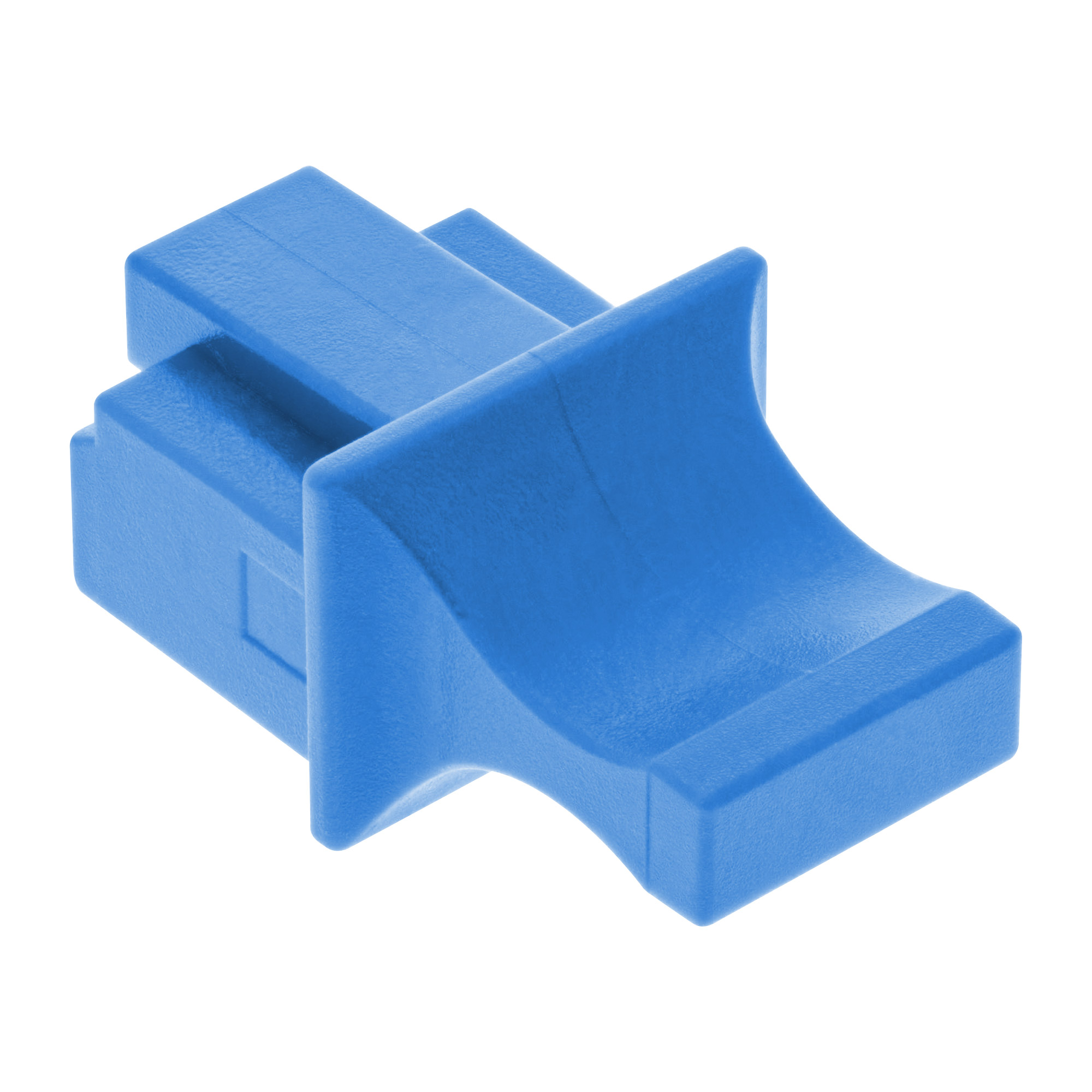 Inline® Staubschutz, für RJ45 Buchse blau 10er Blister
