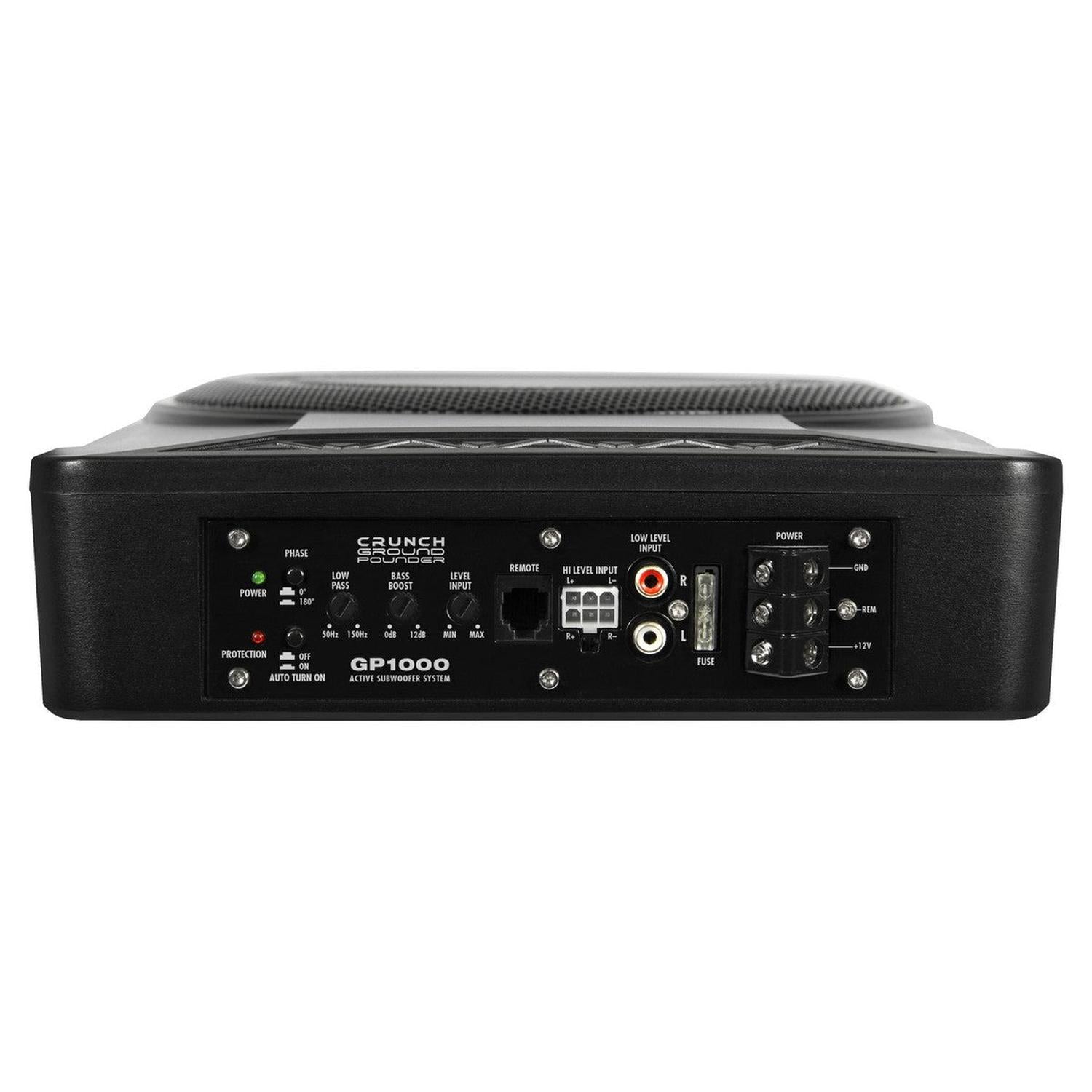 Crunch GP1000 Aktiv-Gehäusesubwoofer (25cm) Crunch GP1000 Aktiv-Gehäusesubwoofer (25cm)
