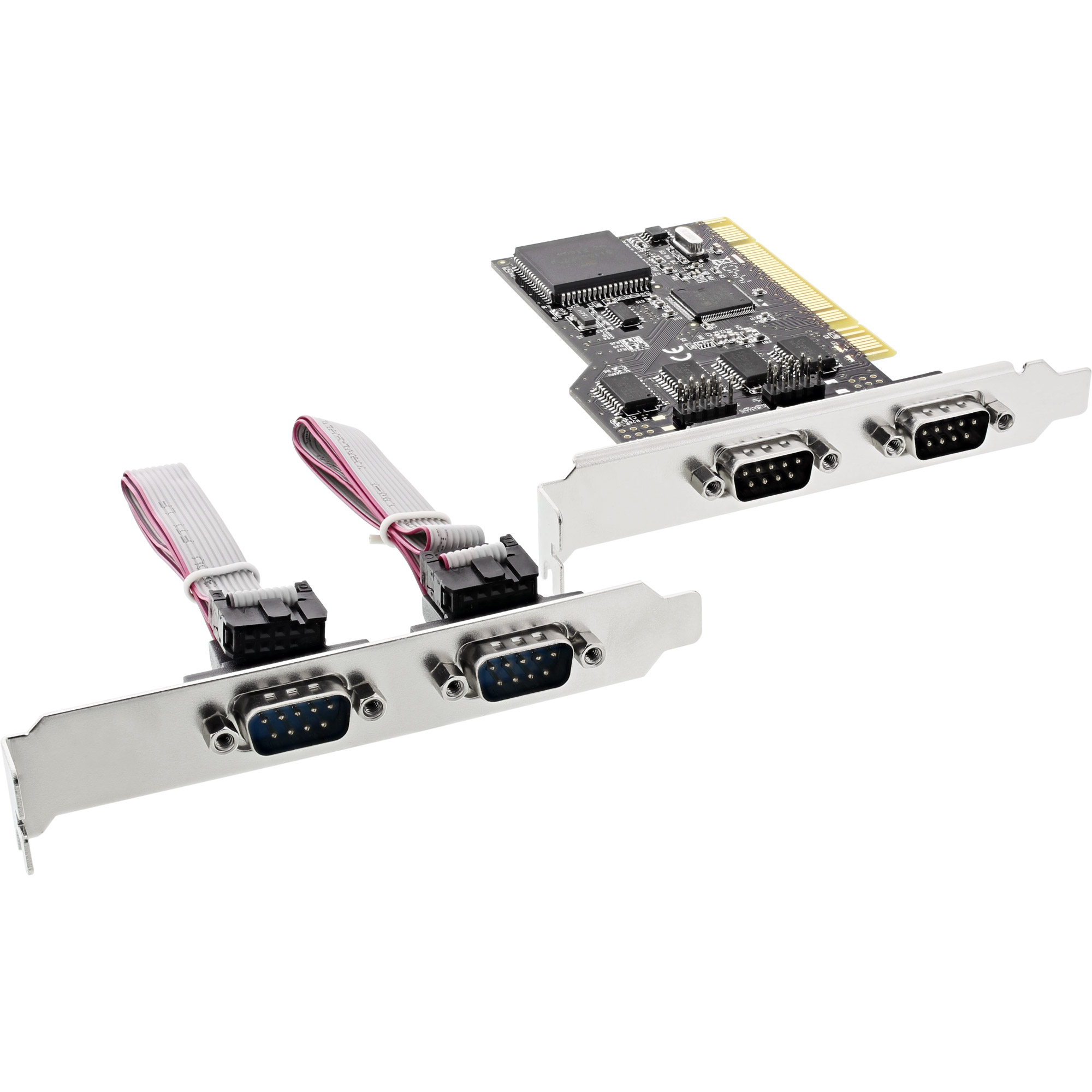 Inline® Schnittstellenkarte, 4x 9pol seriell, PCI