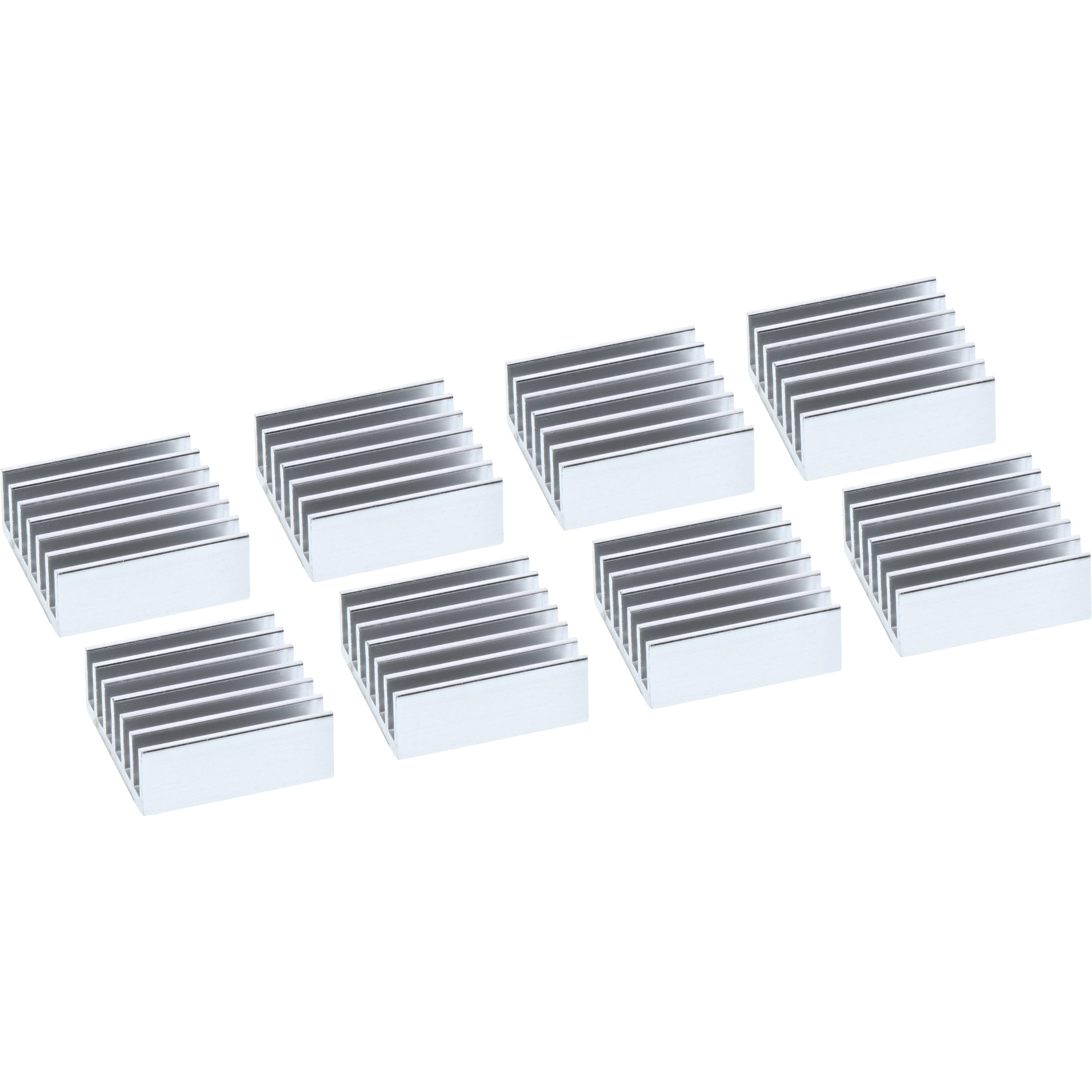 8er Pack Inline® IC-Kühler, selbstklebende Kühlrippen 8er Pack Inline® IC-Kühler, selbstklebende Kühlrippen