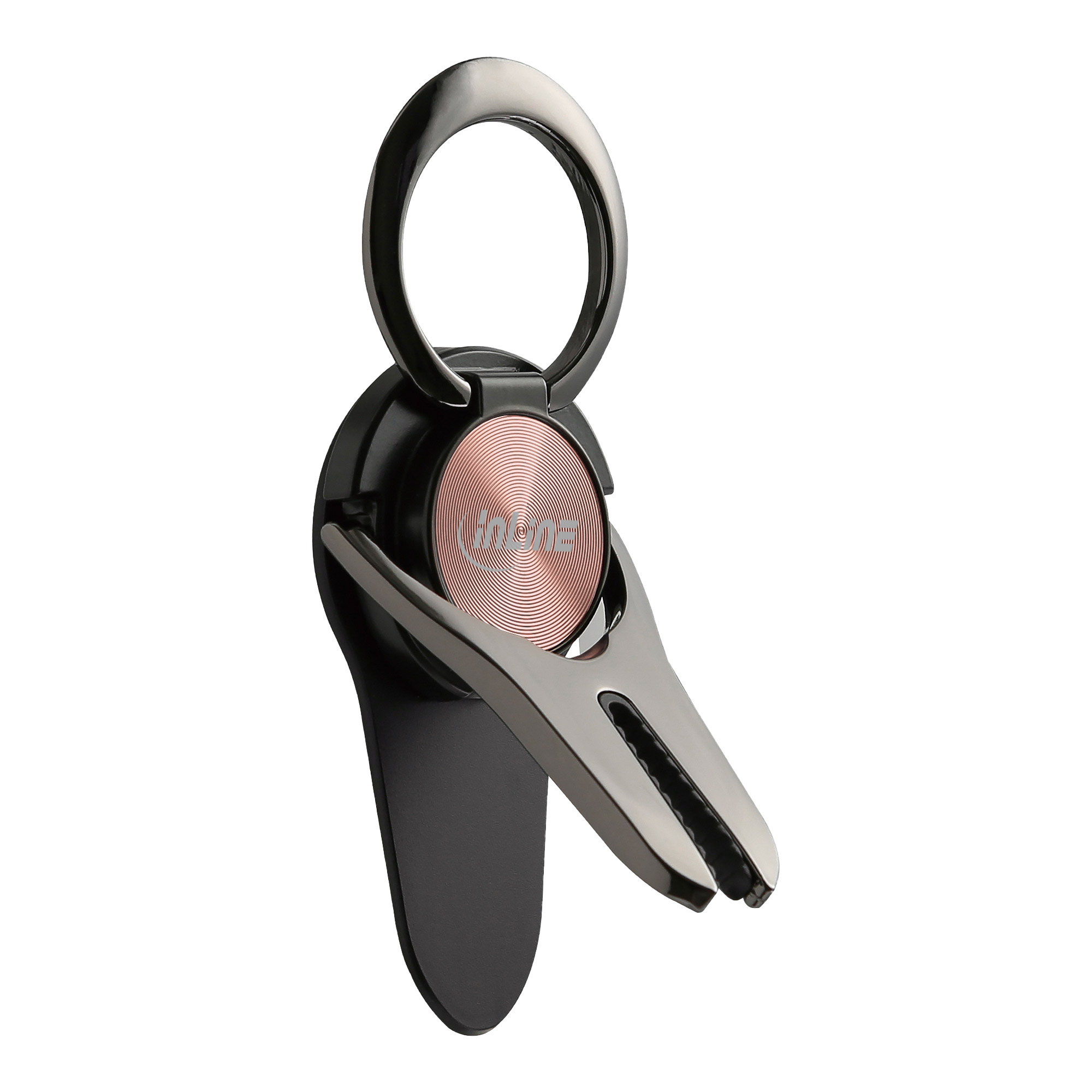 Inline® Smartphone 3in1 Smartclip, rosegold