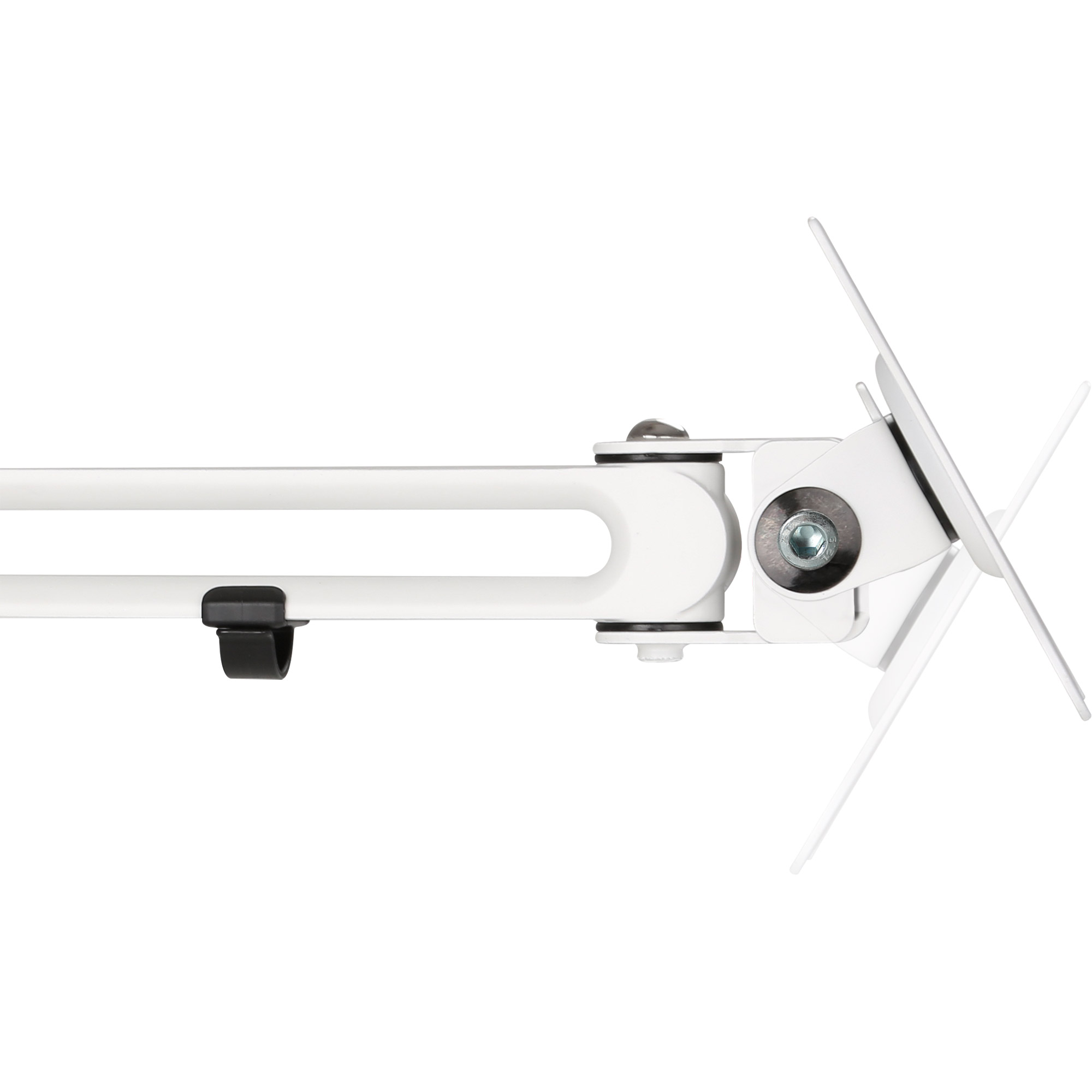 Inline® Slatwall Monitorhalterung lang, weiß
