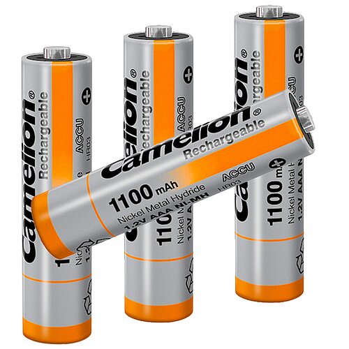 4x Camelion NiMH AAA Micro 1100mAh HR03 Classic Akku
