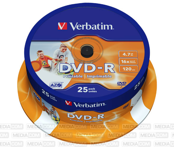 DVD-R 4.7GB/120Min/16x Cakebox (25 Disc) DVD-R 4.7GB/120Min/16x Cakebox (25 Disc)