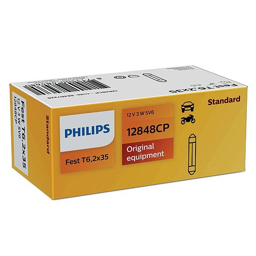 3W 12V SV6 27mm Soffitte Vision/Standard 1St Philips