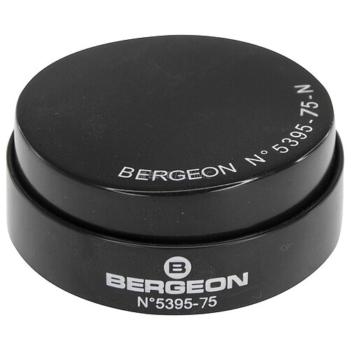 Bergeon 5395-75-N Einschalungskissen & Montagekissen - Gel75 mm - Schwarz