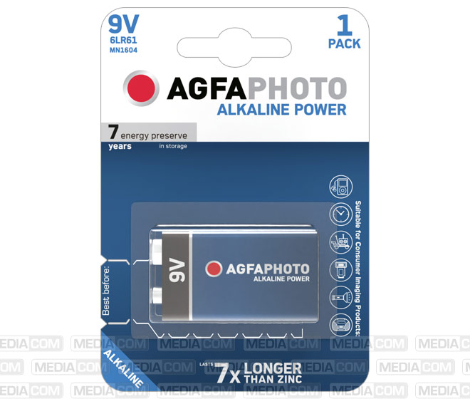 Batterie Alkaline, E-Block, 6LR61, 9V Batterie Alkaline, E-Block, 6LR61, 9V