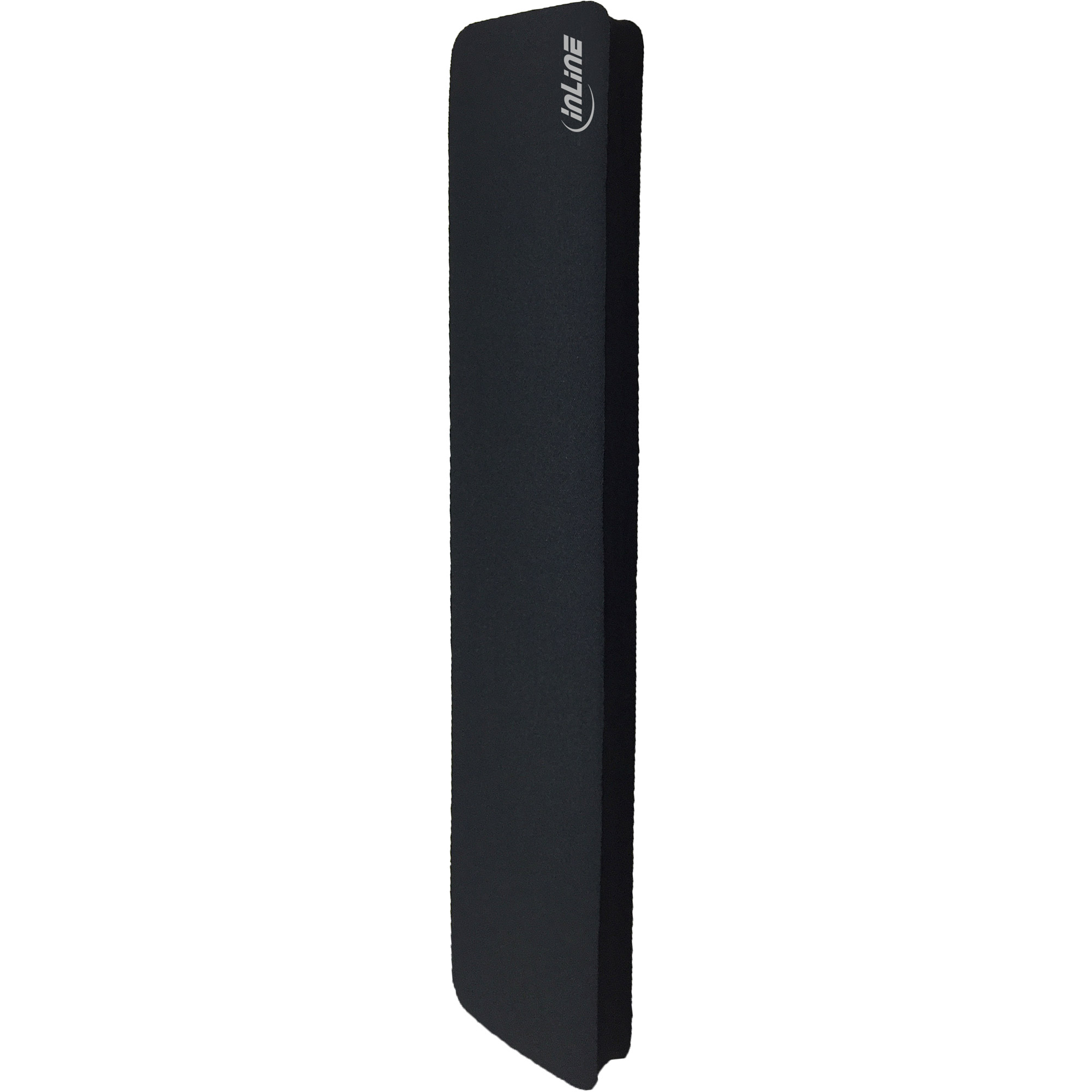 Inline® Tastatur-Pad M, schwarz, Handballenauflage, 360x70x18mm