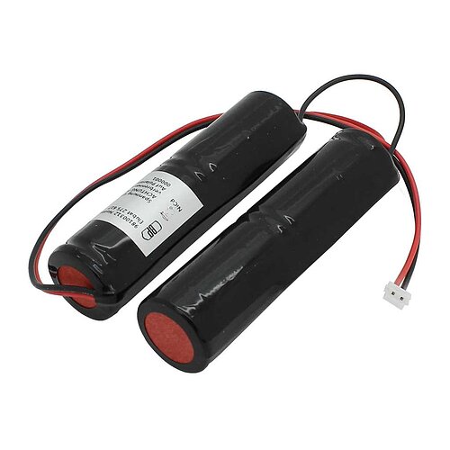 Notleuchtenakku NiCd 4,8V 1800mAh 2x L1x2 Sub-C mit Kabel und Stecker ersetzt Elubat 275 617 Notleuchtenakku NiCd 4,8V 1800mAh 2x L1x2 Sub-C mit Kabel und Stecker ersetzt Elubat 275 617