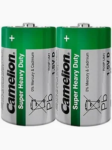 20x Camelion Super Heavy Duty Mono D R20 Zink Kohle Batterien