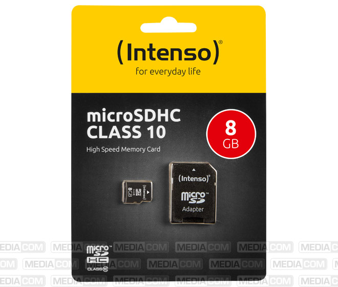 microSDHC Card 8GB, Class 10