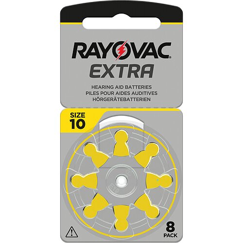 64x Typ 10 PR70 Rayovac Extra Advanced Hörgerätebatterien - Gelb 64x Typ 10 PR70 Rayovac Extra Advanced Hörgerätebatterien - Gelb