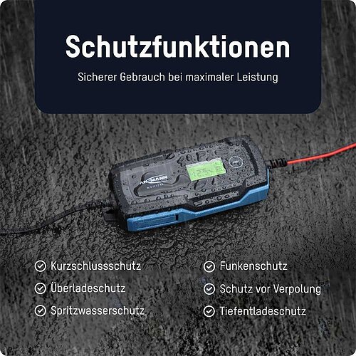 Ansmann Bleiladegerät BC 6-12V / 4A 1001-0144