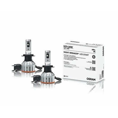 H7 NIGHT BREAKER LED START 230% für Werkstatt LED 2St. OSRAM
