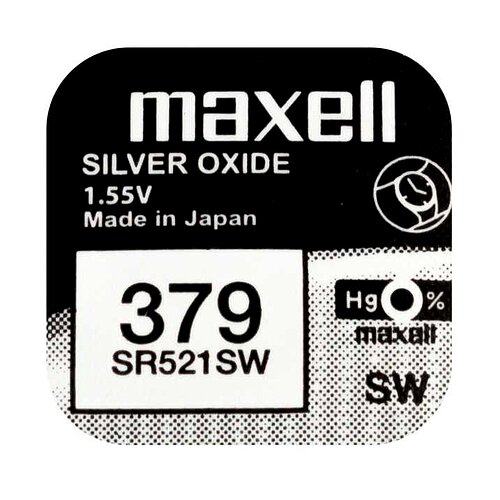 10x SR521SW SR63 379 Silberoxid Batterie Maxell 1,55 V 10x SR521SW SR63 379 Silberoxid Batterie Maxell 1,55 V