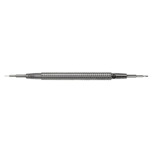 Bergeon 7767-SF Federstegwerkzeug Edelstahl Inox- 145 mm lang Griff mit speziellem Profil