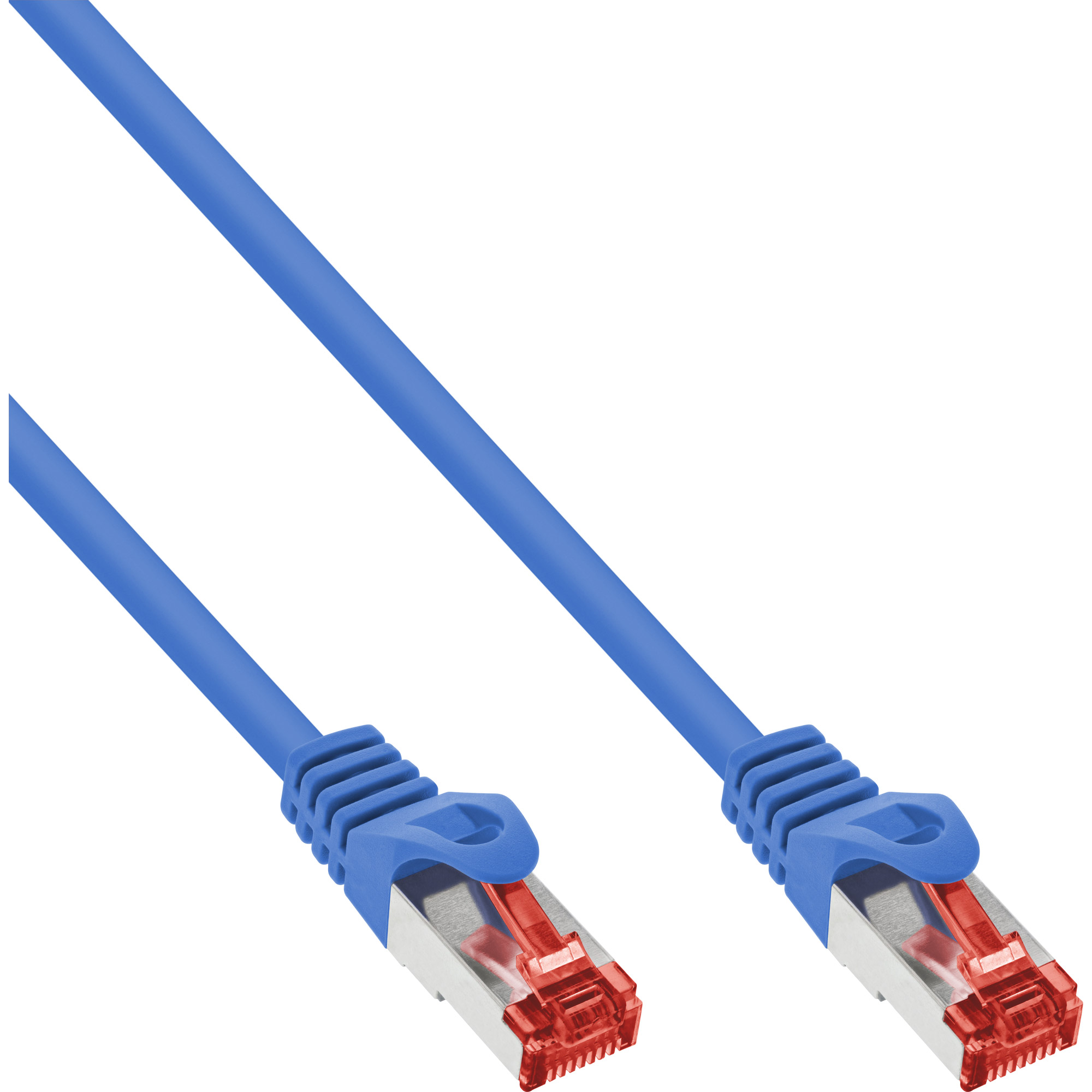 Inline® Patchkabel - S/FTP (PiMf) - Cat.6 - halogenfrei Kupfer - Blau - 7,5m Inline® Patchkabel - S/FTP (PiMf) - Cat.6 - halogenfrei Kupfer - Blau - 7,5m
