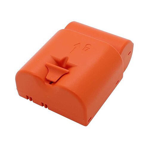 Pufferbatterie AlMn 4,5V 15Ah ersetzt Daitem BATXU05 Pufferbatterie AlMn 4,5V 15Ah ersetzt Daitem BATXU05