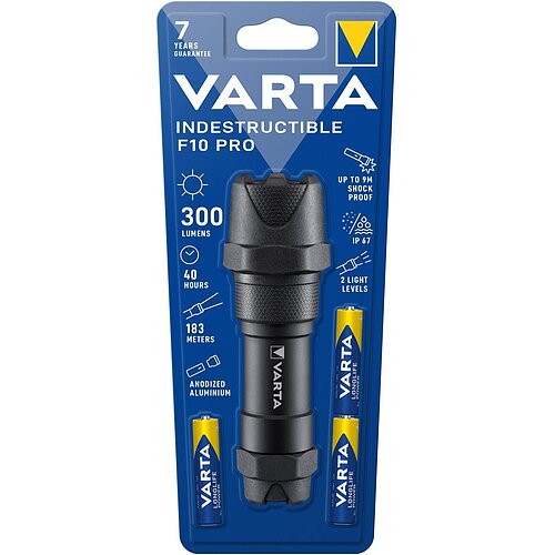 Varta Indestructible F10 Pro 18710 - inkl. Batterien