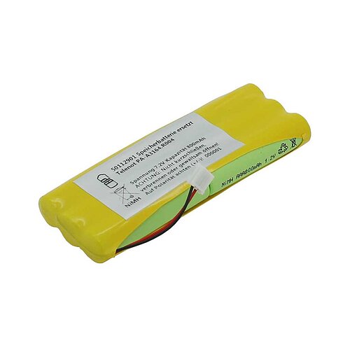 Speicherbatterie 7,2V ersetzt Telenot PA-A3164.R004 Speicherbatterie 7,2V ersetzt Telenot PA-A3164.R004