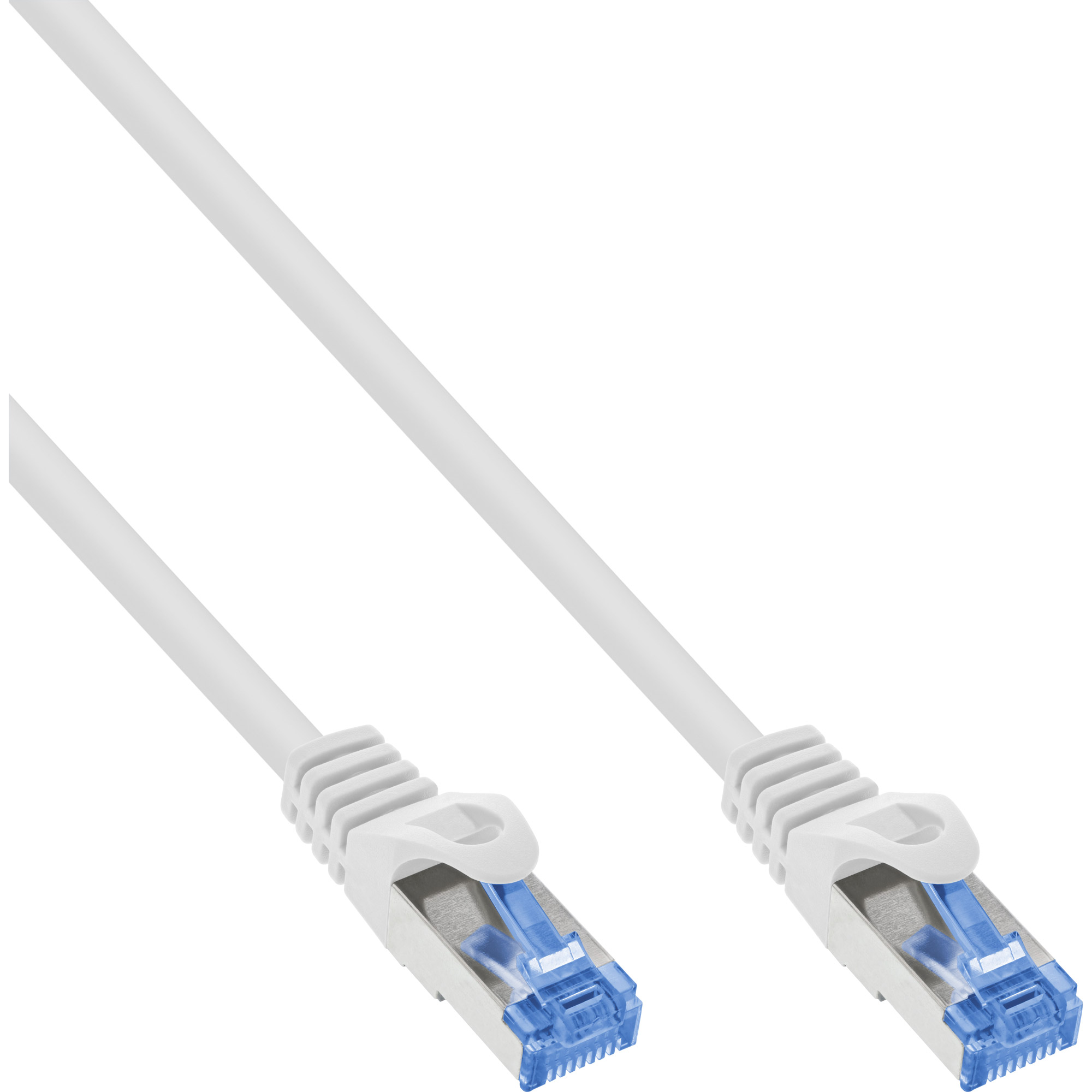 Inline® Patchkabel, Cat.6A, S/FTP, TPE flexibel, weiß, 7,5m Inline® Patchkabel, Cat.6A, S/FTP, TPE flexibel, weiß, 7,5m