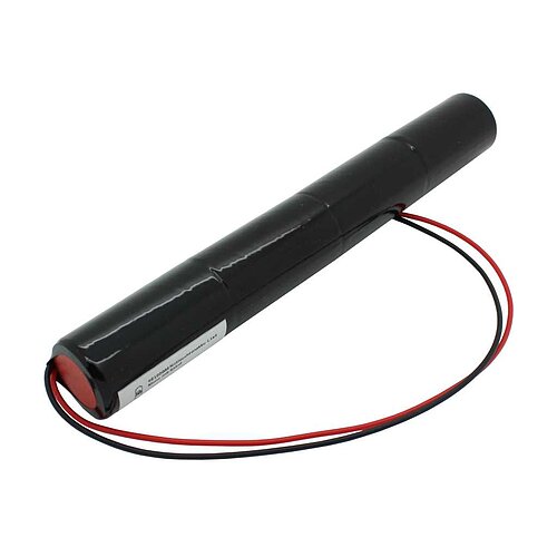 Notleuchtenakku NiCd 4,8V 4500mAh L1x4 Mono D mit 200mm Kabel einseitig passend für RZB 67000.0.62 Notleuchtenakku NiCd 4,8V 4500mAh L1x4 Mono D mit 200mm Kabel einseitig passend für RZB 67000.0.62
