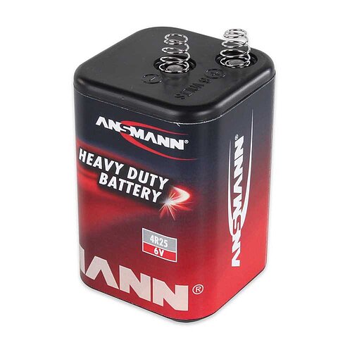 Ansmann Zink-Kohle 4R25 Blockbatterie 1500-0003 Ansmann Zink-Kohle 4R25 Blockbatterie 1500-0003