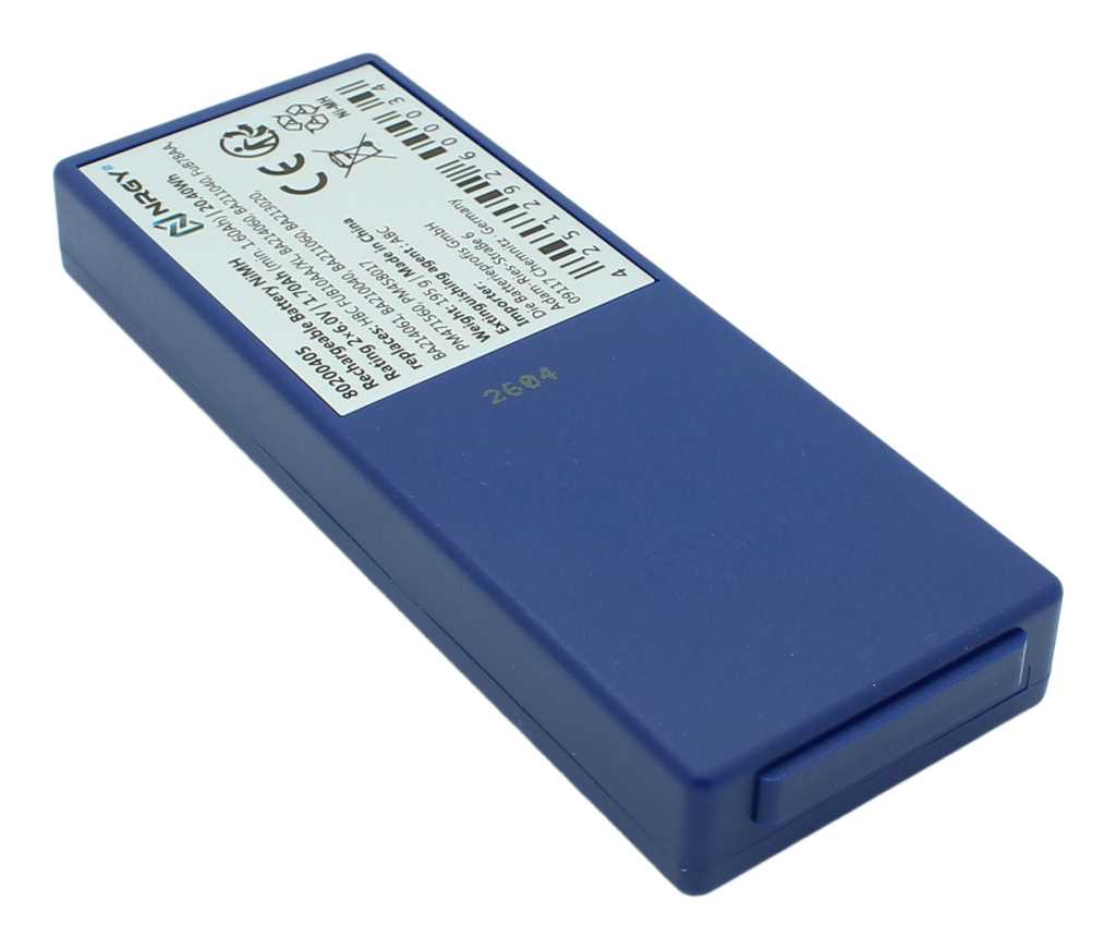 Kranakku NiMH 2 x 6,0V 1700mAh ersetzt HBC FUB10AA/XL Kranakku NiMH 2 x 6,0V 1700mAh ersetzt HBC FUB10AA/XL