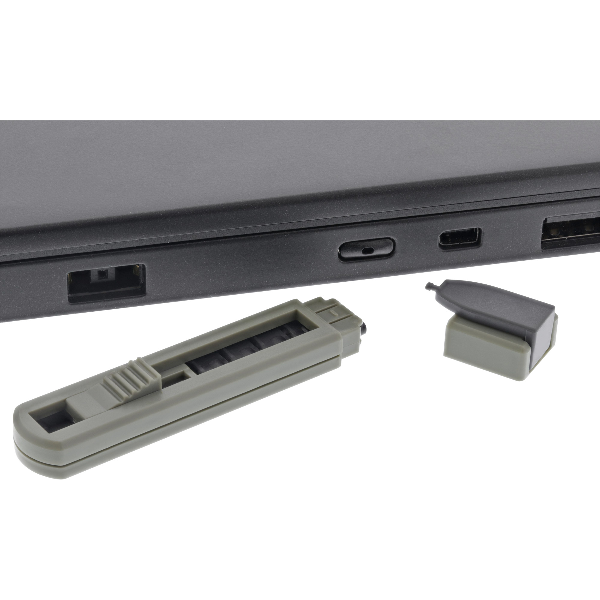 Inline® USB-C Portblocker, blockt bis zu 6 Ports