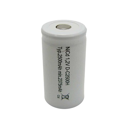 Mexcel D-C2500H NiCd-Akku 2500mAh Baby hochtemperaturfähig Mexcel D-C2500H NiCd-Akku 2500mAh Baby hochtemperaturfähig