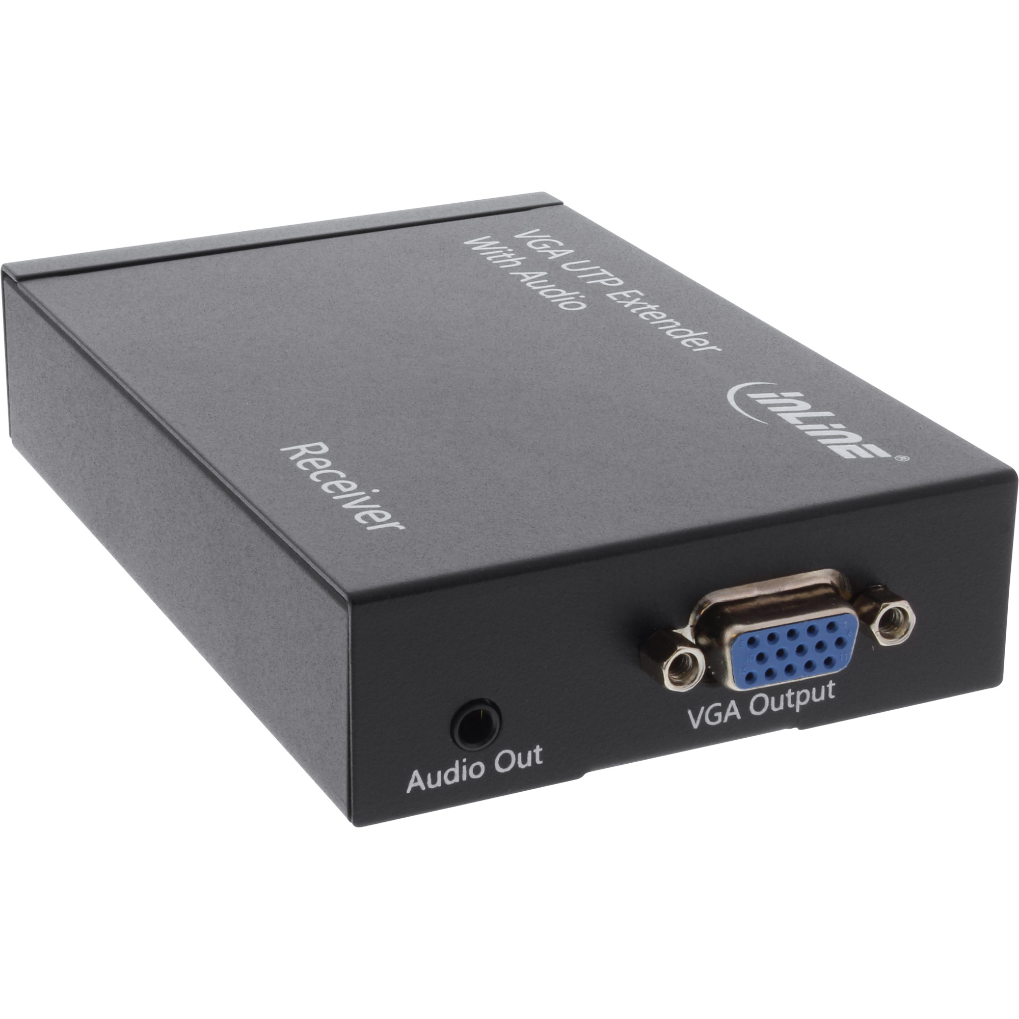 Inline® VGA Extender/Empfänger über UTP, mit Audio, bis 300m