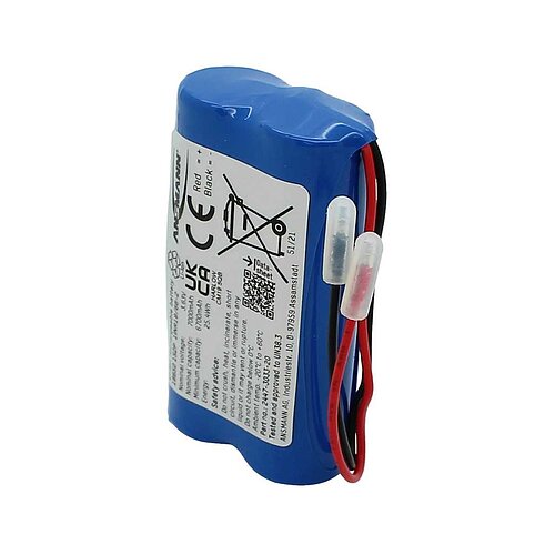Ansmann Akkupack LiIon 3,6V 7000mAh 1S2P mit 12cm Kabel 2447-3033-20 Ansmann Akkupack LiIon 3,6V 7000mAh 1S2P mit 12cm Kabel 2447-3033-20