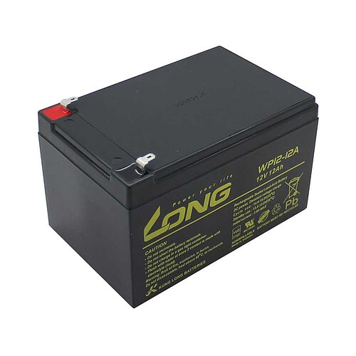 Kung Long WP12-12A F1 12V 12Ah mit 4,8 mm Faston Kung Long WP12-12A F1 12V 12Ah mit 4,8 mm Faston