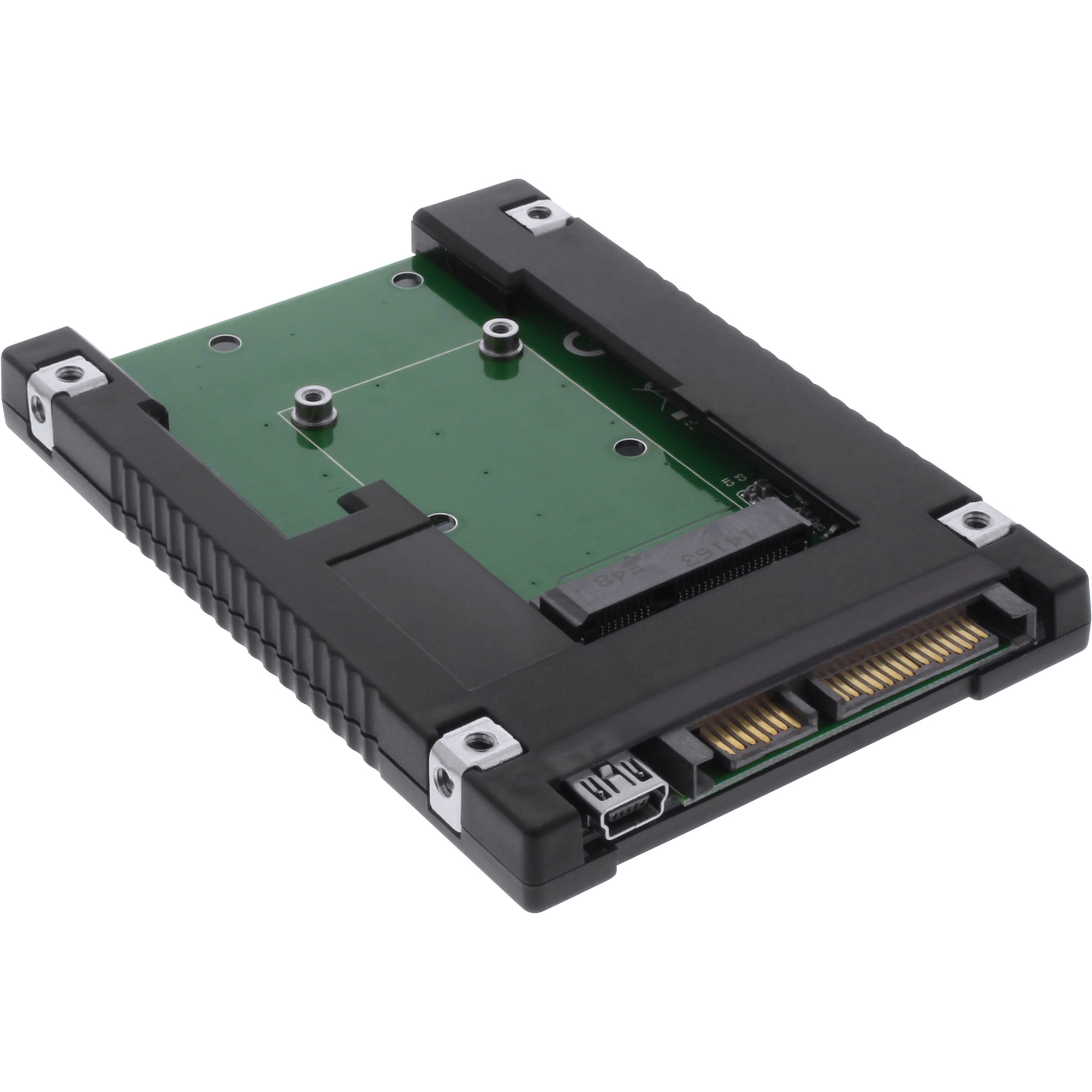 Inline® Laufwerksadapter 2,5", SATA auf mSATA SSD Inline® Laufwerksadapter 2,5", SATA auf mSATA SSD