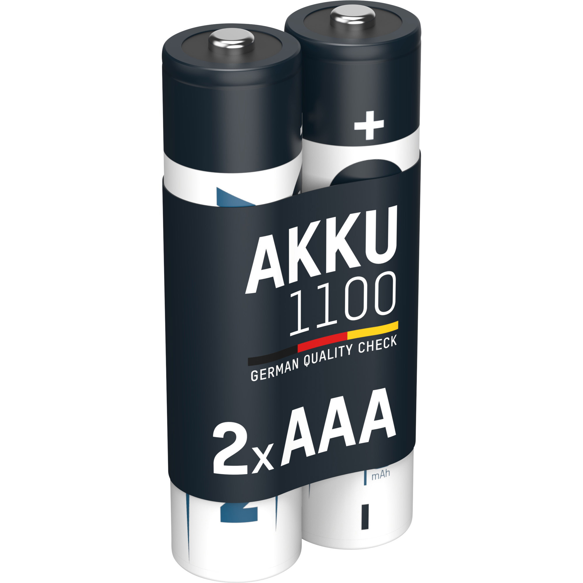 Ansmann NiMH AAA Micro 1100mAh HR03 Akku - 2er Verpackung Ansmann NiMH AAA Micro 1100mAh HR03 Akku - 2er Verpackung