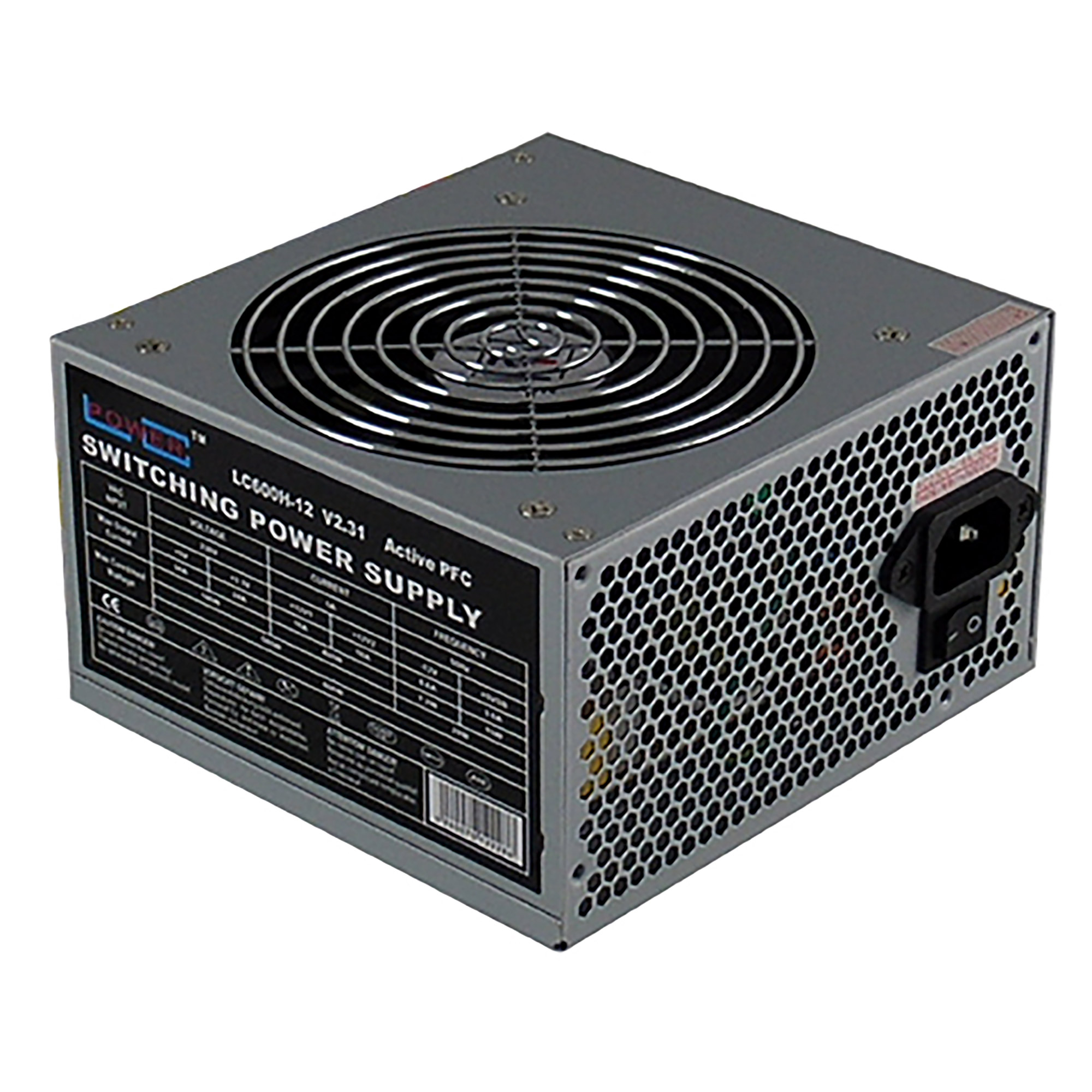 LC-Power LC600H-12 V2.31, ATX-Netzteil Office Serie, 600W LC-Power LC600H-12 V2.31, ATX-Netzteil Office Serie, 600W
