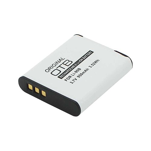 Digicam-Akku LiIon 3,7V 950mAh ersetzt Olympus TG-1