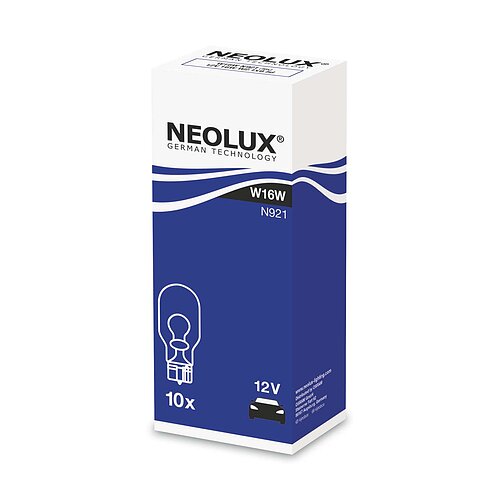 W16W 12V 16W W2,1x9,5d 1 St. NEOLUX