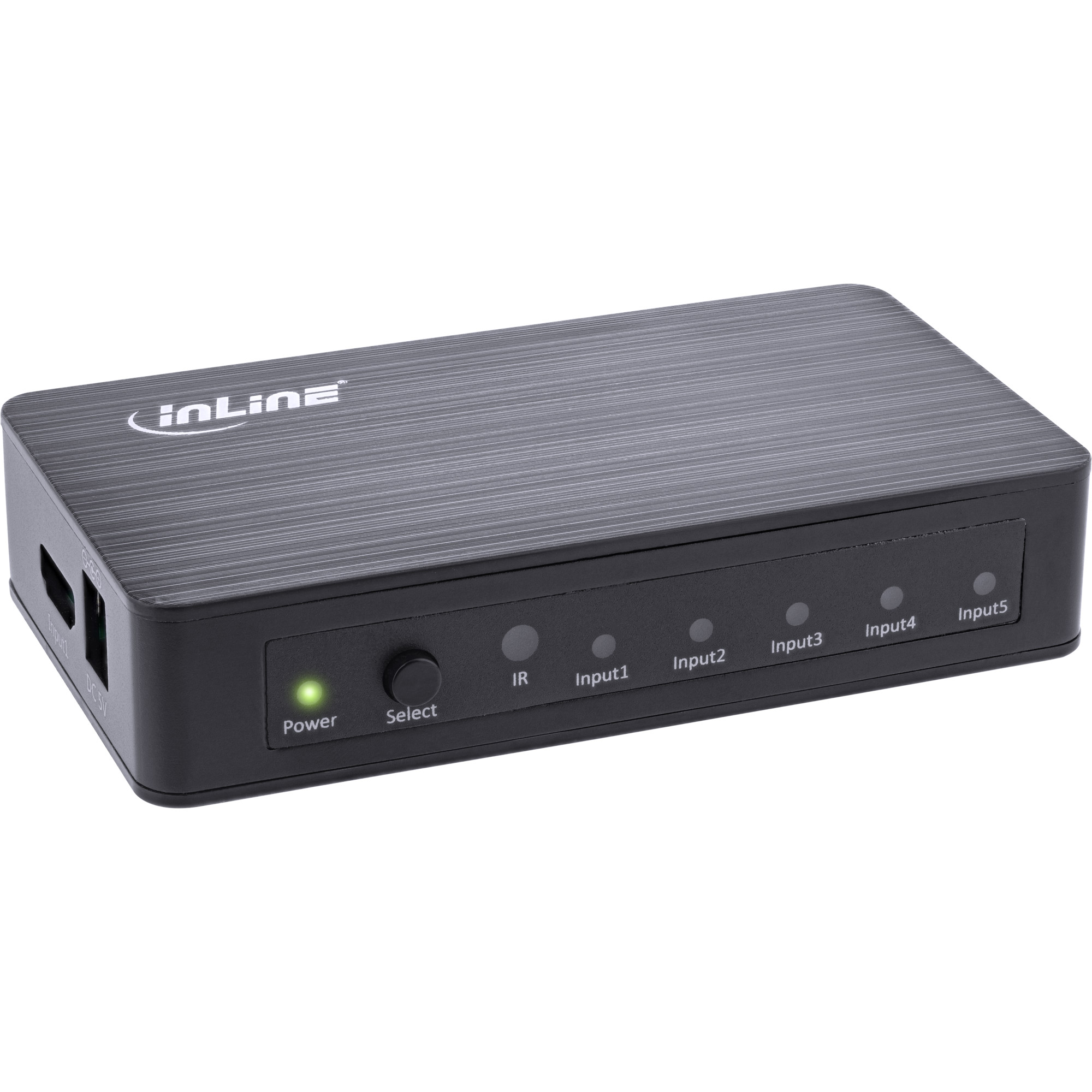 Inline® HDMI Switch, 5-fach, 4K2K@60Hz, HDCP 2.2