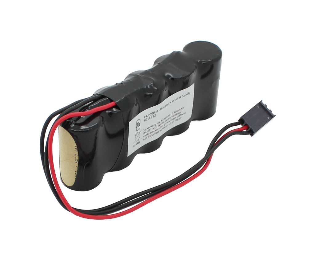 Akkupack NiMH 6,0V 1500mAh ersetzt Somfy 9018912 Akkupack NiMH 6,0V 1500mAh ersetzt Somfy 9018912