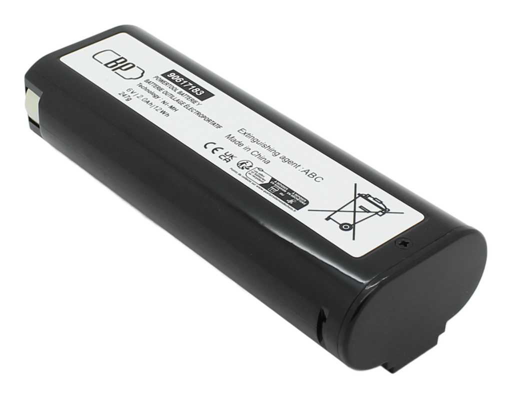 Werkzeugakku NiMH 6V 2,0Ah ersetzt Paslode 404717