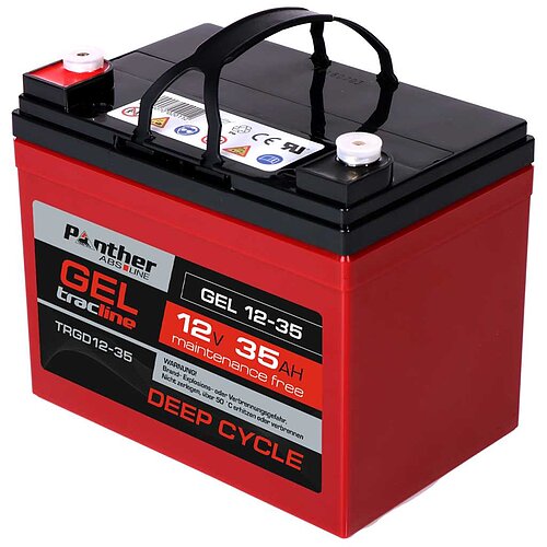 Panther tracline Gel Deep Cycle 12V 35Ah Panther tracline Gel Deep Cycle 12V 35Ah