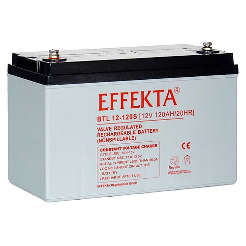 Effekta BTL12-120S 12V 120Ah Longlife