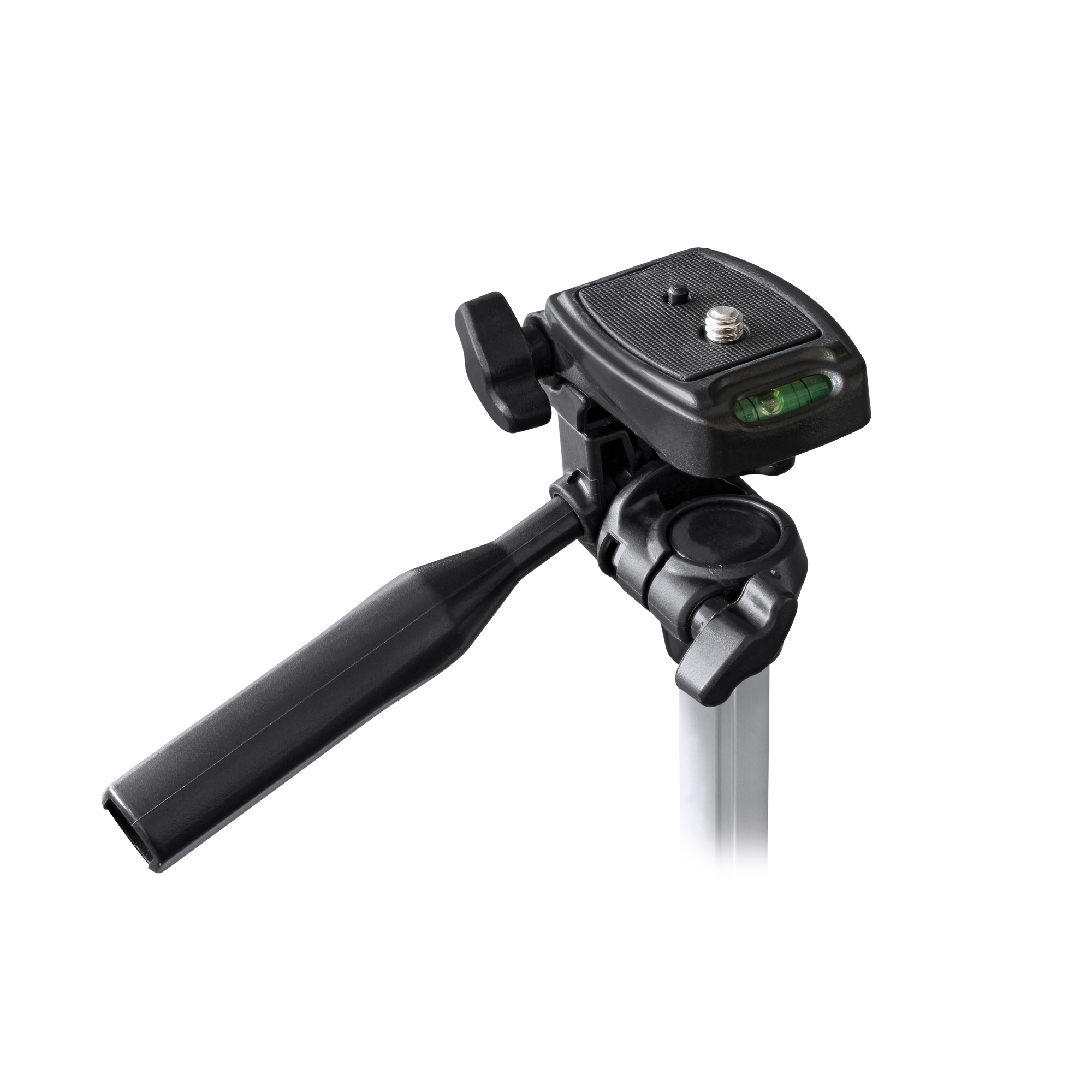 Inline® Stativ für Digitalkameras und Videokameras, Aluminium, Höhe max. 1,30m