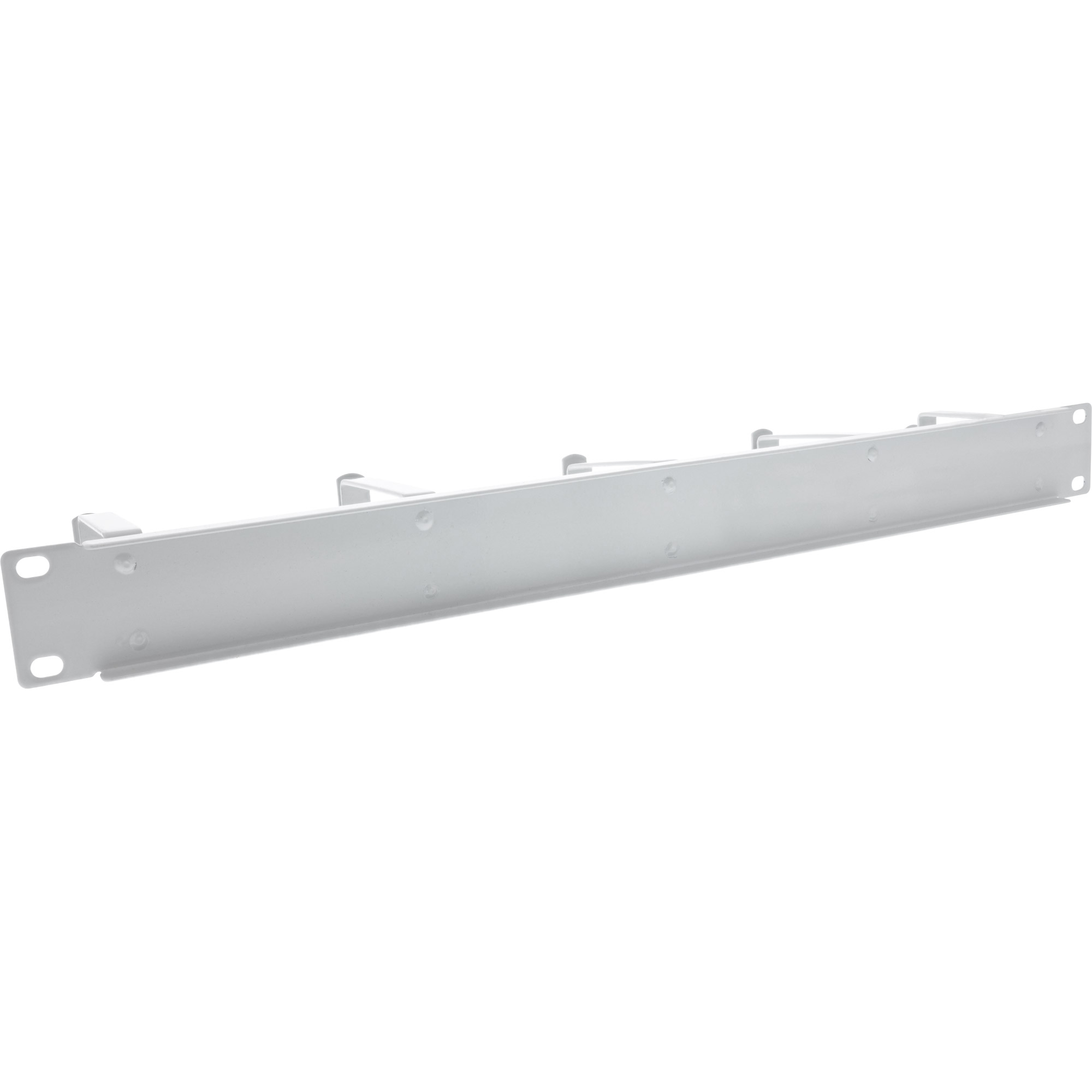 Inline® 19" Kabelführungspanel, 5 große Bügel, RAL7035, grau