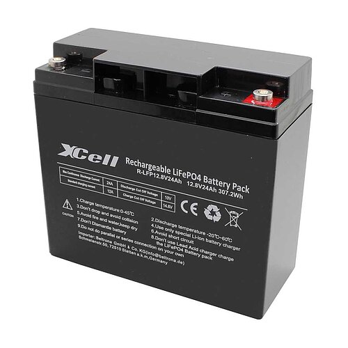XCELL LiFePO4 LFP1224 12,8V 24Ah 307,2Wh XCELL LiFePO4 LFP1224 12,8V 24Ah 307,2Wh