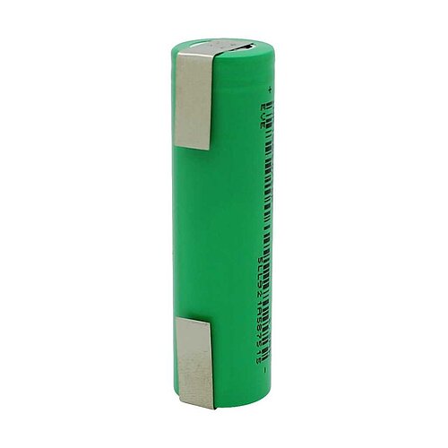 EVE INR18650-25P LiIon 3,6V 2500mAh mit Lötfahnen U-Form max. Discharge 30A