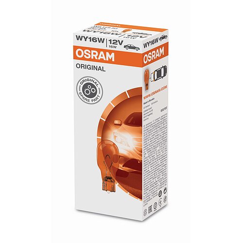 WY16W 12V Faltschachtel Original OSRAM